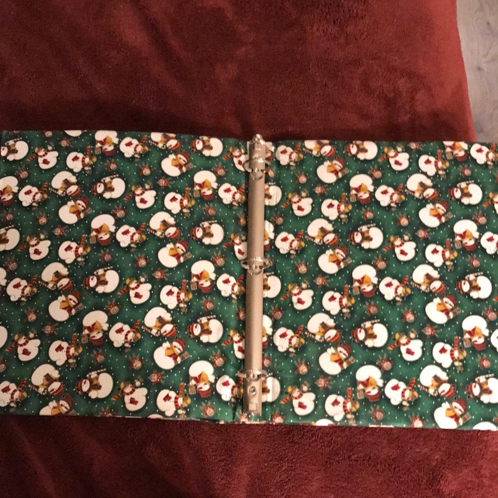 Homemade 3 ring binder - Picture 2 of 2